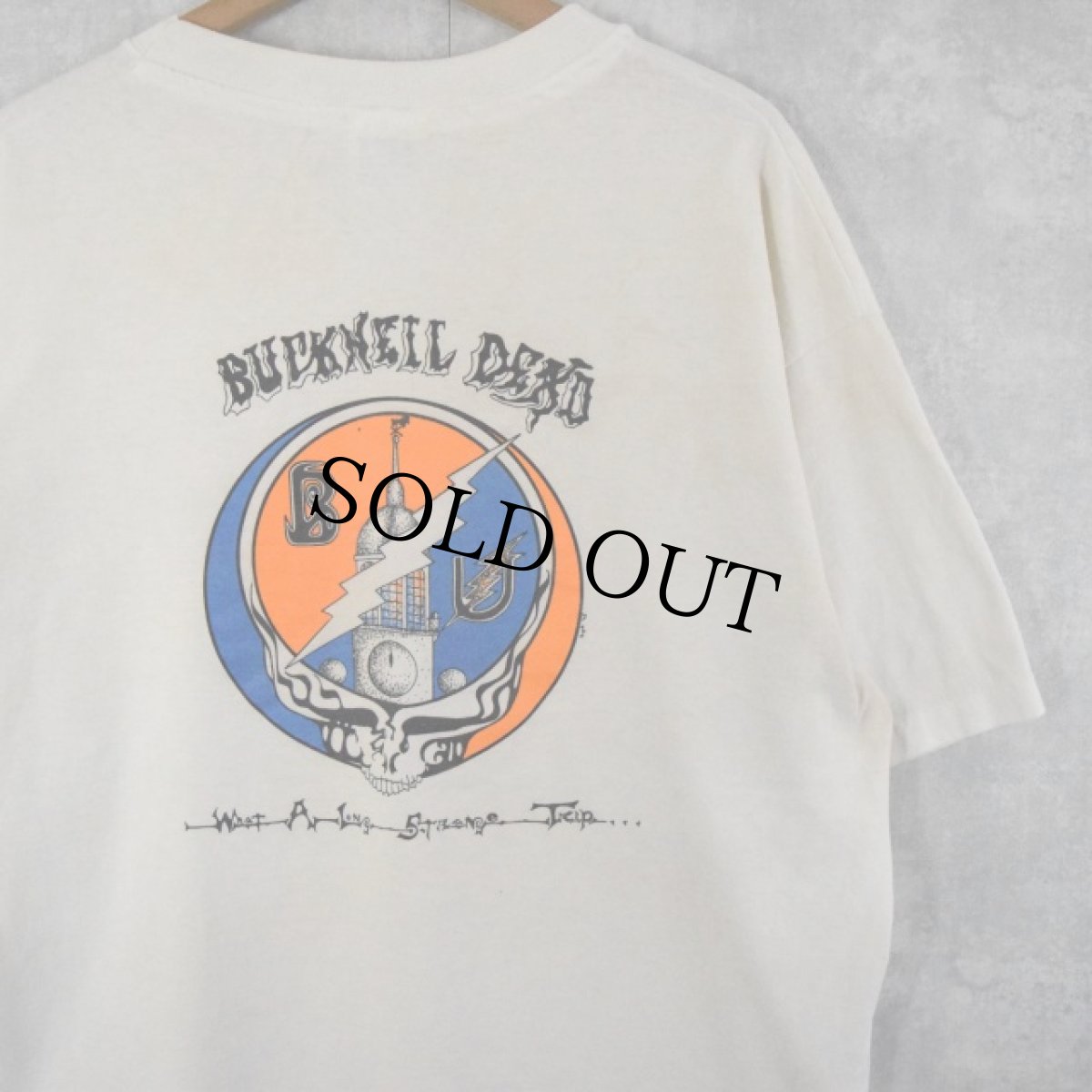 画像1: 1995 "BUCKNELL DEAD" ロックバンドパロディTシャツ XL (1)