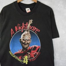 画像1: 90's A Nightmare USA製 ホラー映画 プリントTシャツ XL (1)