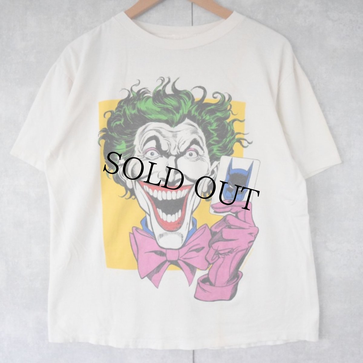 画像1: 80's DC COMICS "THE JOKER" キャラクターTシャツ  (1)