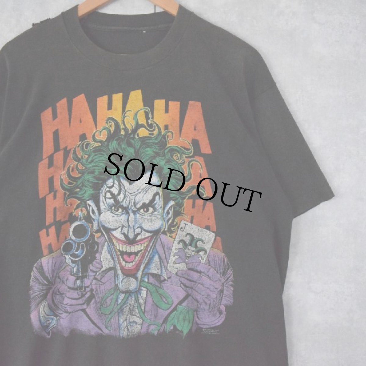 画像1: 80's DC COMICS "THE JOKER" キャラクターTシャツ  (1)