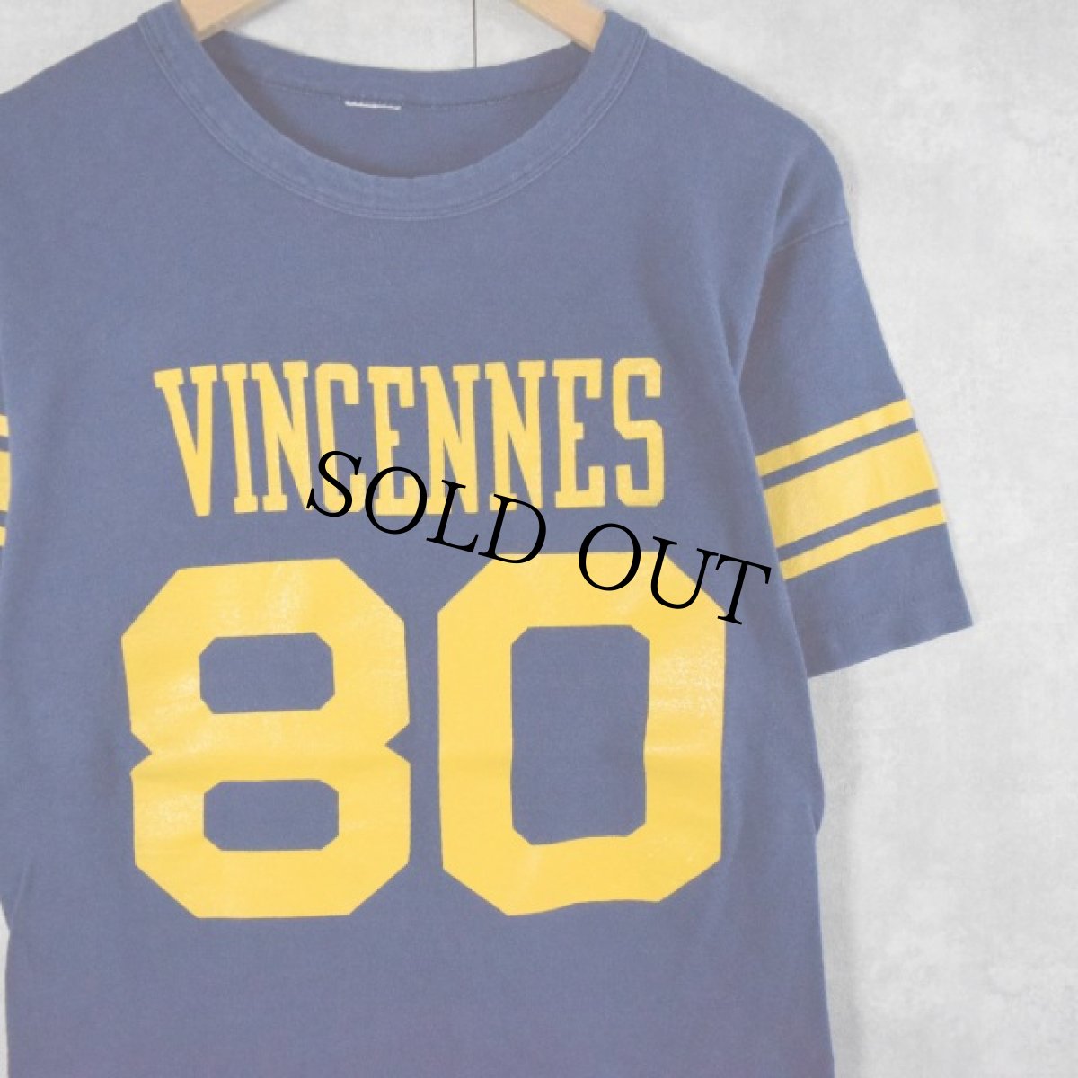 画像1: 70〜80's "VINCENNES 80" ラバープリントTシャツ (1)