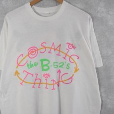 画像1: 80's The B-52's "Cosmic Thing" ニューウェーブバンドTシャツ (1)