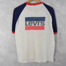 画像2: 80's Levi's "USA 1980" ラグランTシャツ  (2)