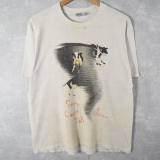 画像1: 90's Twister "Nature's Still In Charge." 映画プリントTシャツ M (1)