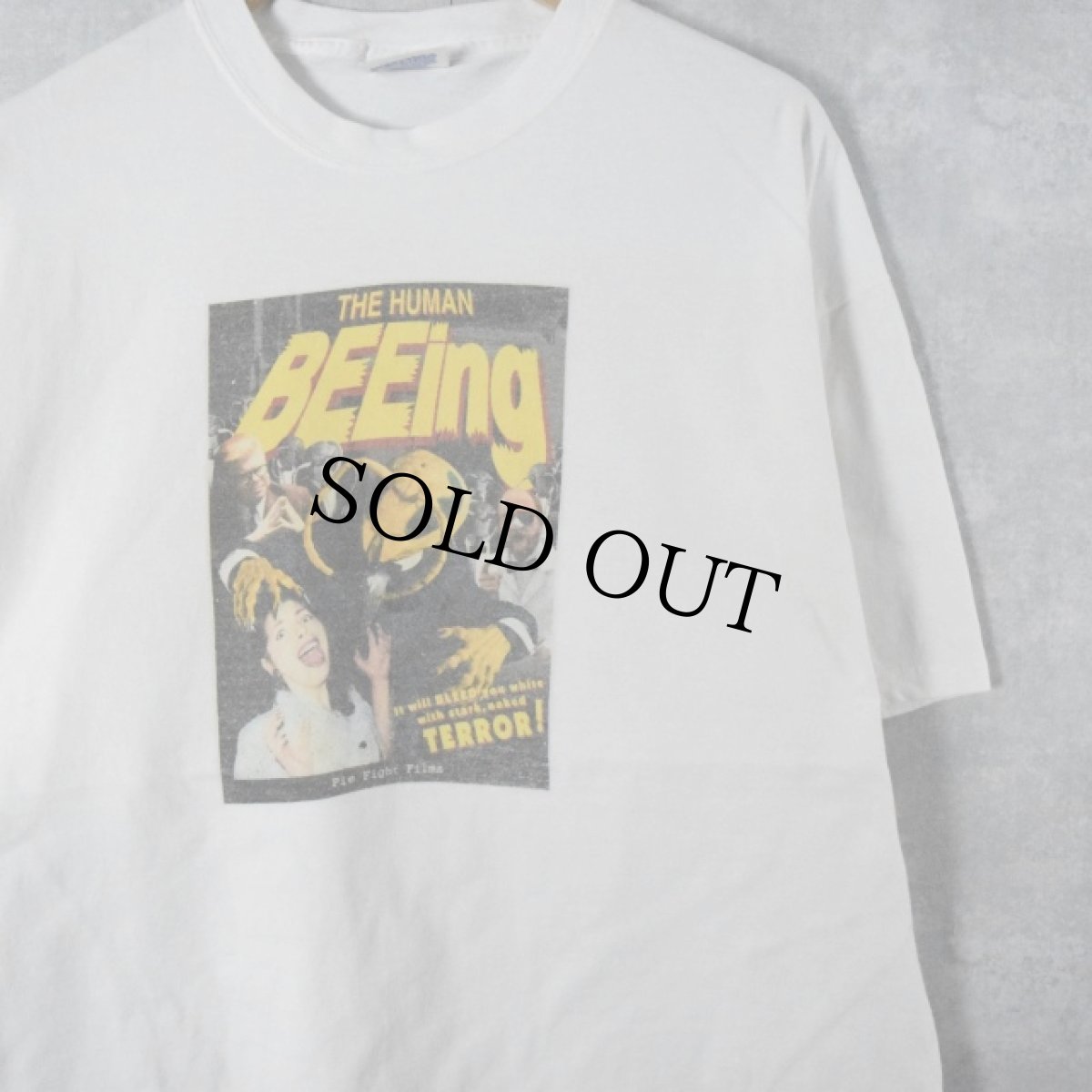 画像1: 2002 The Human Beeing コメディホラー映画Tシャツ XL (1)