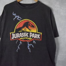 画像1: 90's JURASSIC PARK 映画プリントTシャツ  (1)