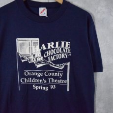 画像1: 90's CHARLIE & CHOCOLATE THE FACTORY USA製 ミュージカルTシャツ L (1)