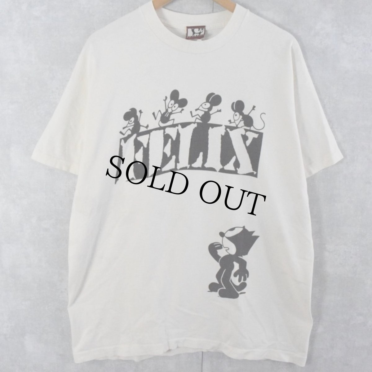 画像1: 90's FELIX キャラクタープリントTシャツ  (1)