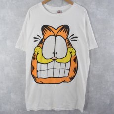 画像1: 90's Garfield キャラクター 大判プリントTシャツ ONESIZE (1)