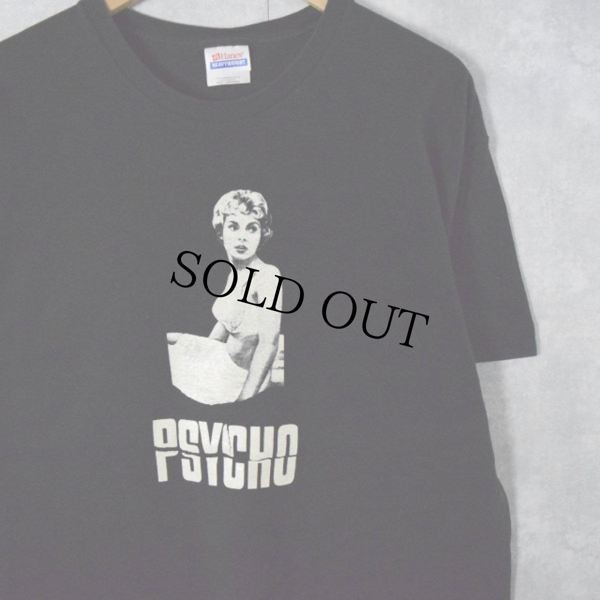 画像1: PSYCHO サイコスリラー映画Tシャツ L (1)