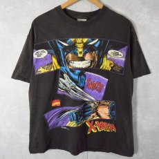 画像1: 90's MARVEL "WOLVERINE" USA製 キャラクターTシャツ XL (1)