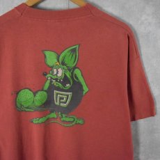 画像1: 90's Powell Peralta "RatNuts" USA製 キャラクタープリントTシャツ XL (1)