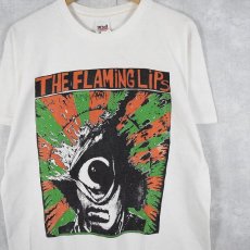 画像1: 90's THE FLAMING LIPS サイケロックバンド プリントTシャツ L (1)