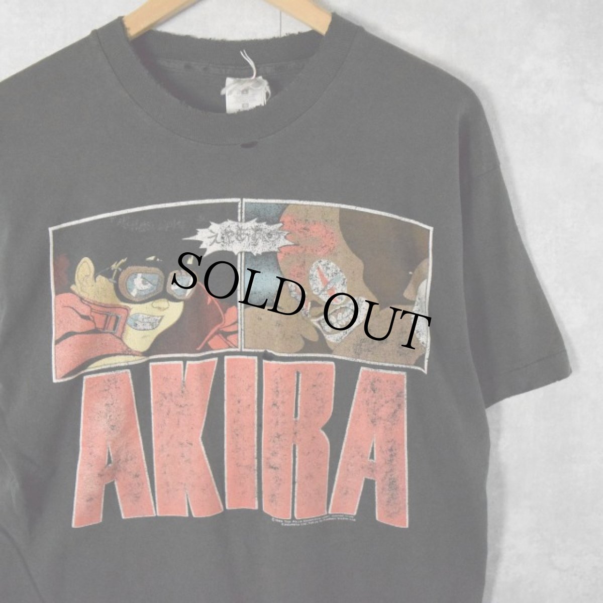 画像1: 90's AKIRA "金田×ジョーカー" キャラクターTシャツ L (1)