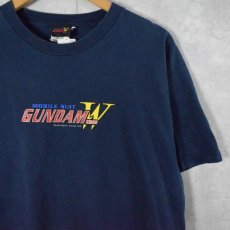 画像2: 新機動戦記ガンダムW アニメプリントTシャツ L (2)