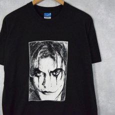 画像1: 90's The Crow "city of angels" ホラー小説プリントTシャツ L (1)