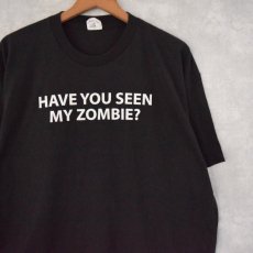 画像1: "HAVE YOU SEEN MY ZOMBIE?" ギミックプリントTシャツ XL (1)