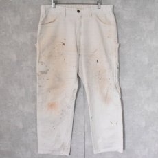 画像1: Dickies "Rodda PAINT" ワッペン付きペンキペイント ペインターパンツ W35 (1)