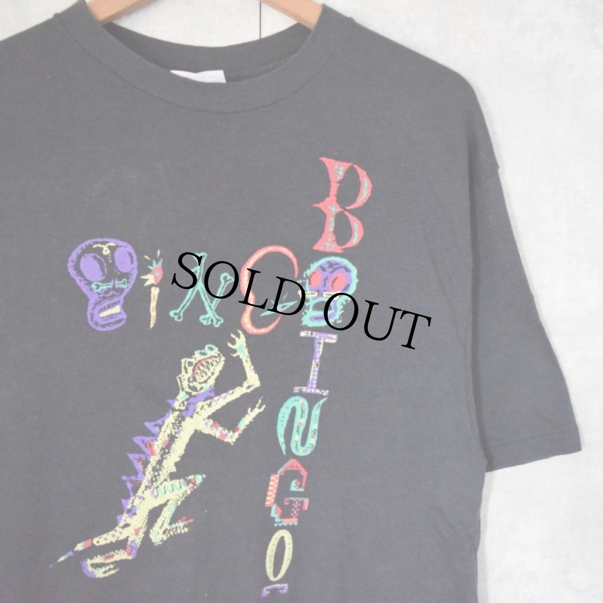 画像1: 80's OINGO BOINGO USA製 ロックバンドTシャツ XL (1)