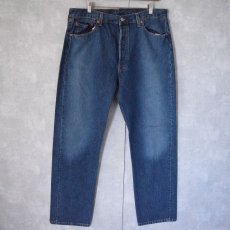 画像1: 2000's Levi's 501 USA製 デニムパンツ W35 (1)