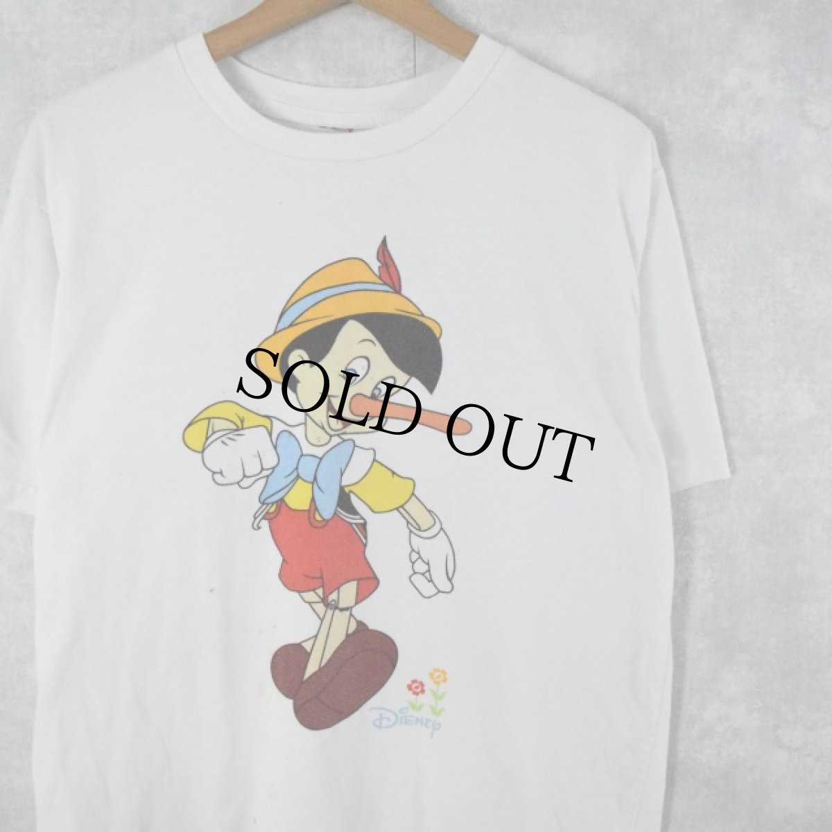 画像1: Disney "Pinocchio" キャラクターTシャツ  (1)