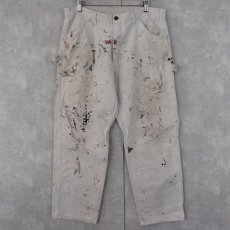 画像1: Dickies ペンキペイント ペインターパンツ W35 (1)