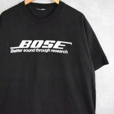 画像1: BOSE 音響機器メーカー ロゴプリントTシャツ (1)