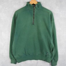 画像1: 90's L.L.Bean× RUSSELL ATHLETIC USA製 ヘンリーネックスウェット XL (1)