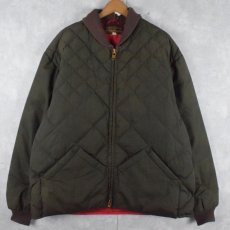 画像1: 70〜80's Eddie Bauer "GOOSE DOWN" キルティングダウンジャケット SIZE48 (1)