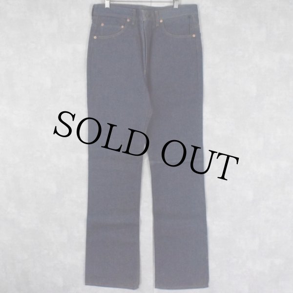 70's Levi's 517 内股シングル デニムパンツ DEADSTOCK W35