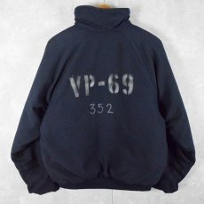 画像1: U.S.NAVY SHIPBOARD COLD WEATHER JACKET ステンシル入り LARGE (1)