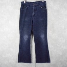 画像1: 70's Levi's 646-1517 ベルボトム コーデュロイパンツ W32 (1)