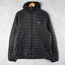 画像1: Patagonia ナノパフフーディー L (1)