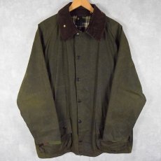 画像1: 90's Barbour ENGLAND製 "BEAUFORT" オイルドジャケット 3ワラント (1)