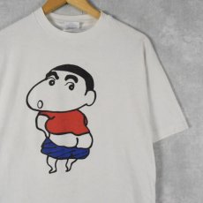 画像1: 2000's クレヨンしんちゃん キャラクターTシャツ L (1)