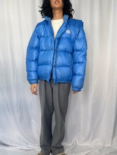 画像2: 70〜80's MONCLER FRANCE製 ドッキングデザイン ダウンジャケット (2)