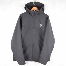 画像1: BLACK DIAMOND "POLARTEC" フリースジップパーカー BLACK XL (1)