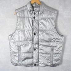 画像1: 90's ARMANI EXCHANGE 中綿入り ナイロンベスト L (1)