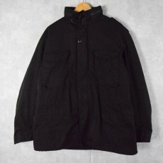 画像1: 民間品 "M-65 TYPE" フィールドジャケット BLACK LARGE-REGULAR (1)