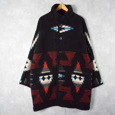 画像1: Pendleton ネイティブ柄 ブランケットコート (1)