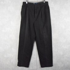 画像1: POLO Ralph Lauren "ANDREW PANT" チノトラウザーズ BLACK W32 (1)