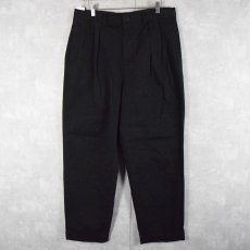 画像1: POLO Ralph Lauren "ANDREW PANT" チノトラウザーズ BLACK W35 (1)