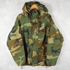 画像1: U.S.MILITARY ECWCS ウッドランドカモ パーカ 1st初期型 LARGE-SHORT (1)