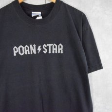 画像1: 90's PORN STAR USA製 パロディTシャツ (1)