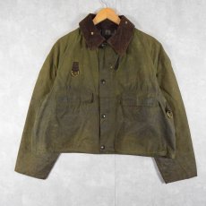 画像1: 80's Barbour ENGLAND製 "SPAY" 3ワラント オイルドジャケット L (1)