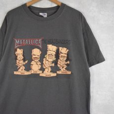 画像1: METALLICA "TIKI HEAD BINGERS" ロックバンドTシャツ XL (1)