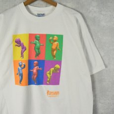 画像1: THE DANCING BABY アニメーションプリントTシャツ XL (1)