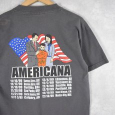 画像1: 90's The Offspring "AMERICANA" ポップパンクバンドツアーTシャツ M (1)