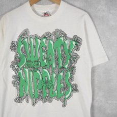 画像1: 90's Sweaty Nipples USA製 ファンクメタルバンドTシャツ L (1)