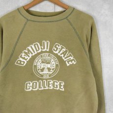 画像1: 60's "DEMIDJI STATE COLLEGE" プリントスウェット (1)